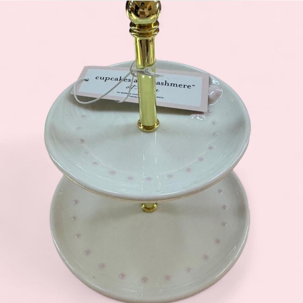 Target Gold and Cream Jewelry Organizer